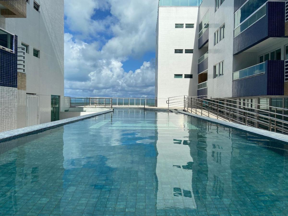 Bela Hospedagem - Flat Pe Na Areia No Bessa Com Vista Incrivel Do Mar João Pessoa Exteriör bild